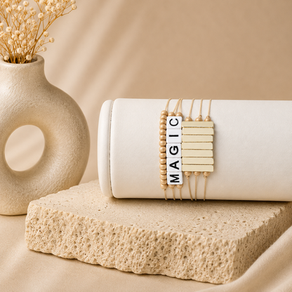 Choisissez votre message Bracelet
