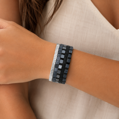 Bracelets Color Beat | Le neutre en mouvement
