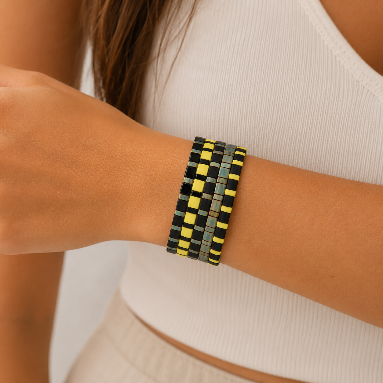 Color Beat Bracelets | Warm Beats