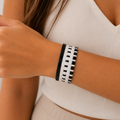 Bracelets Color Beat | Le neutre en mouvement