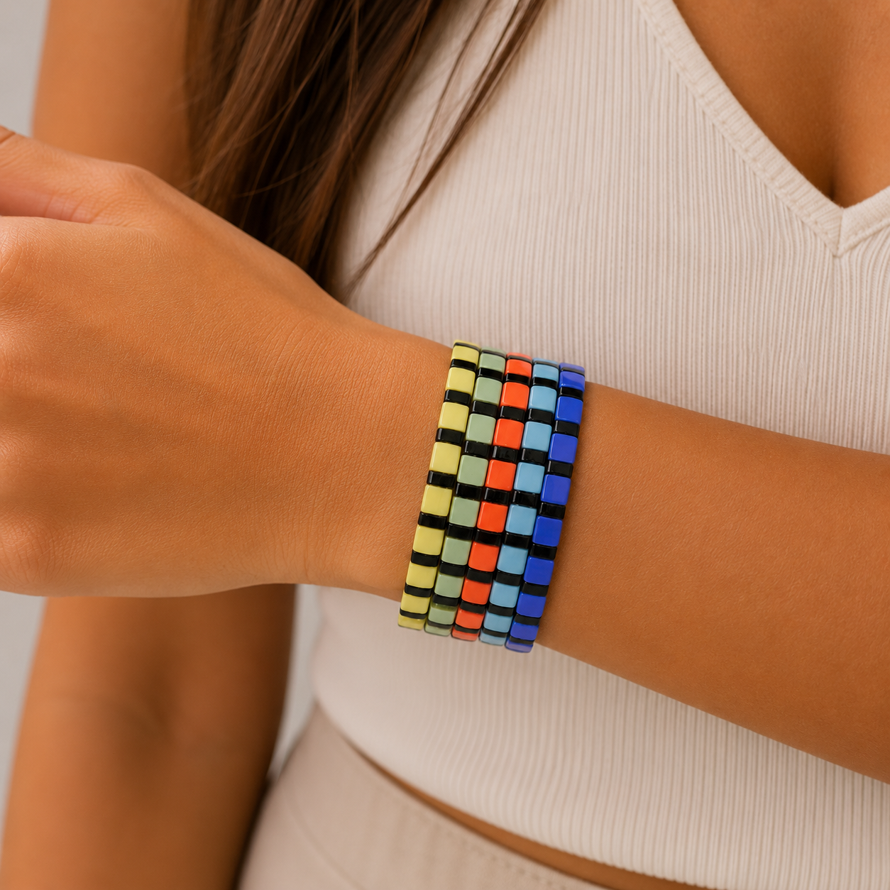 Color Beat Bracelets | Rainbow Energy