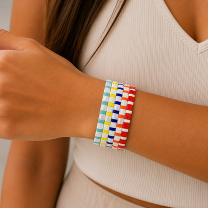 Color Beat Bracelets | Rainbow Energy