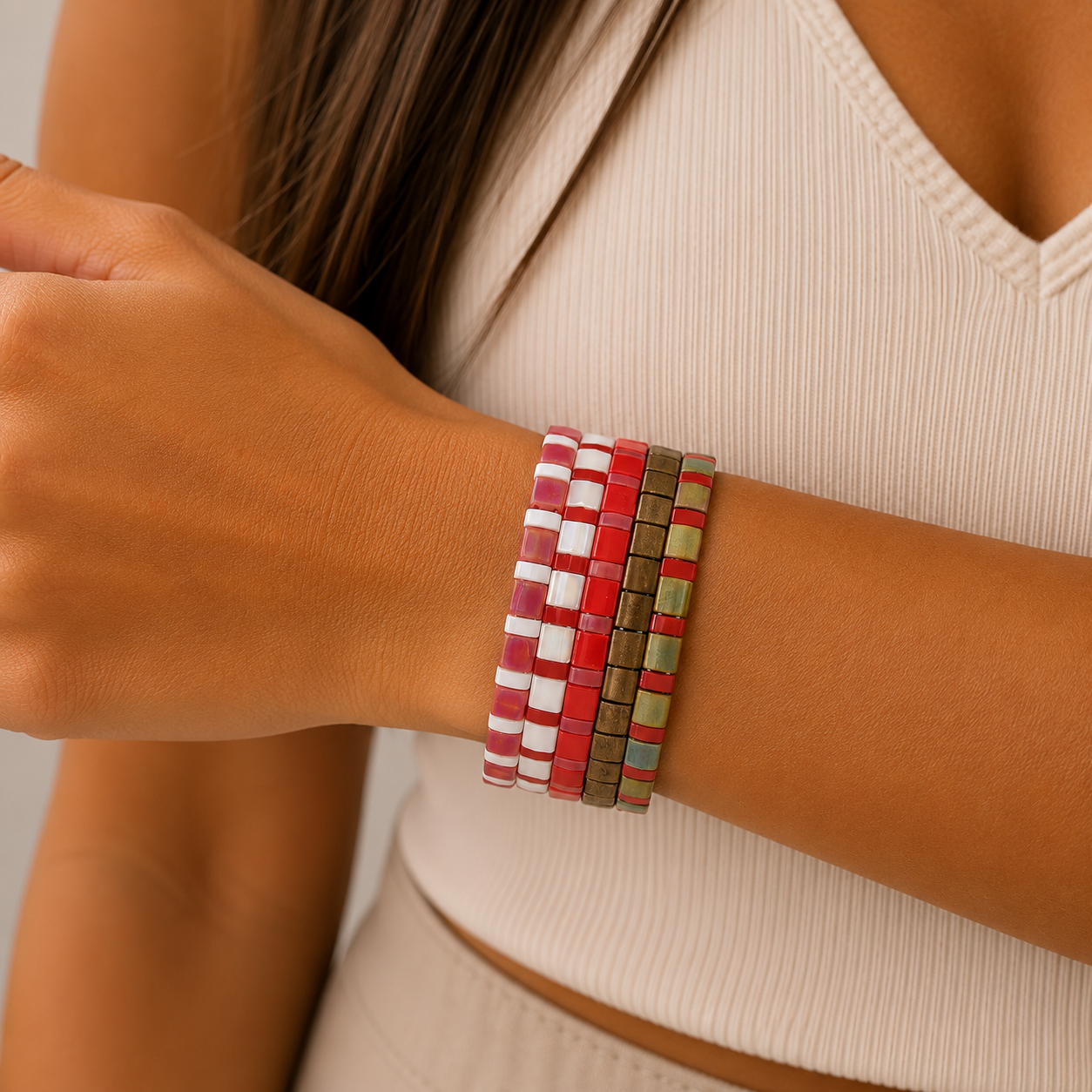 Color Beat Bracelets | Warm Beats
