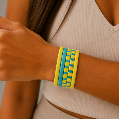 Color Beat Bracelets | Warm Beats